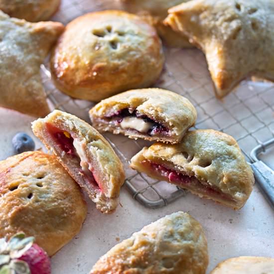 Bourbon & Mascarpone Berry Hand Pie - Recipe photo by URBANBAKES