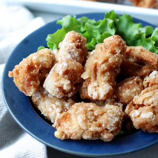 Vegan Karaage (Soy Meat Recipe) - Recipe photo by chefjacooks