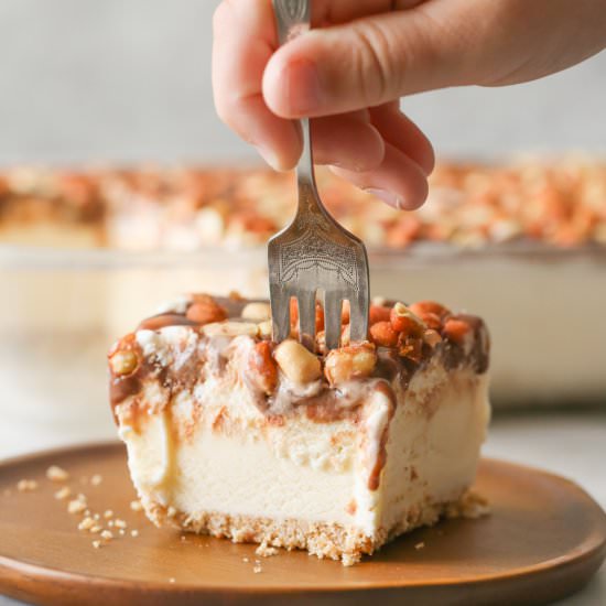 Peanut Buster Ice Cream Dessert - Recipe photo by lovelylittlekitchen