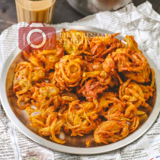 Peyaji or bengali style onion bhaji - Recipe photo by anindya0909