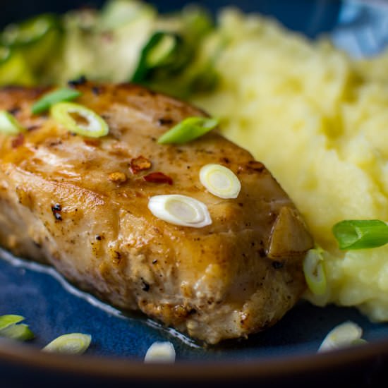 Pan-Fried Miso Glazed Cod - Recipe photo by somebodyfeedseb