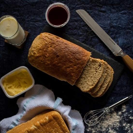Recipe for Whole Wheat Bread - Recipe photo by Puja
