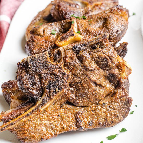 Air Fryer Lamb Chops - Recipe photo by lowcarbafrica