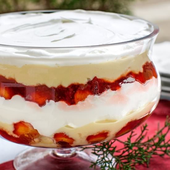 Strawberry Shortcake Trifle - Recipe photo by BitterSweet