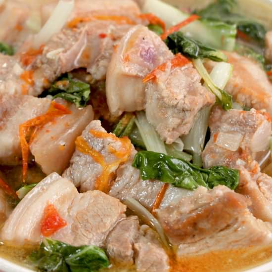 KINAMATISANG BABOY - Recipe photo by foxy folksy