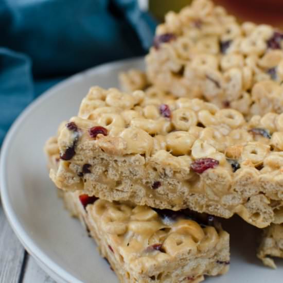 No Bake Cheerios Bars - Recipe photo by fakeginger