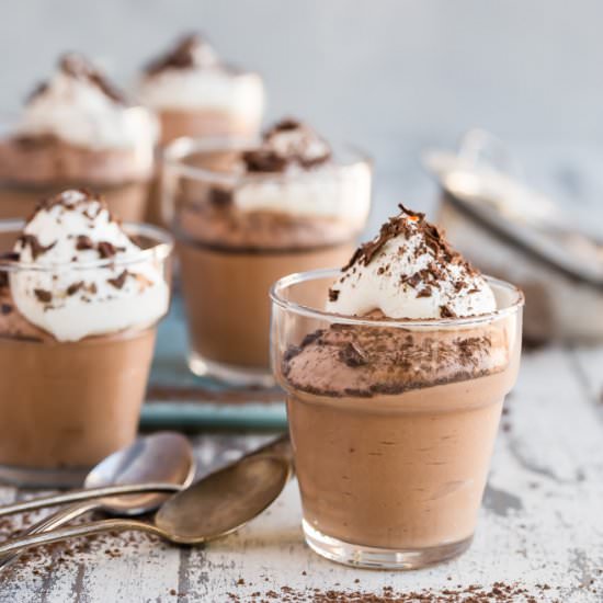 Easy Chocolate Mousse - Recipe photo by culinaryhill