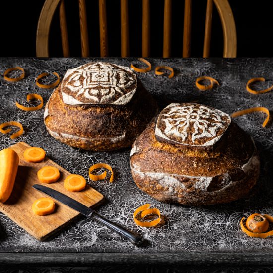 Carrot Sourdough Bread (with juice) - Recipe photo by denisav