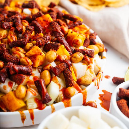 Vegan Tostilocos Recipe - Recipe photo by brokebankvegan