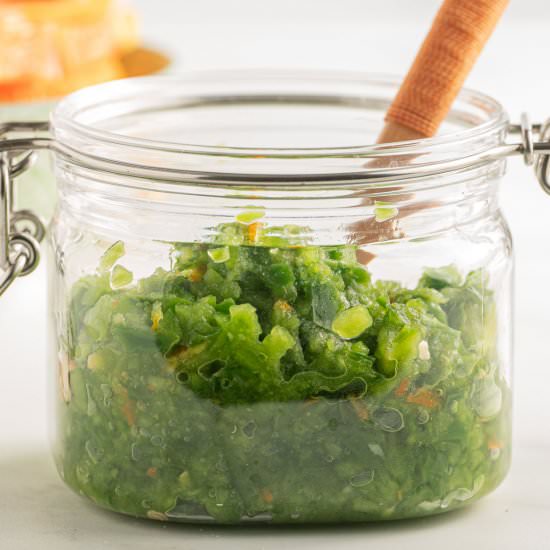 Jalapeno Orange Relish - Recipe photo by debsdailydish