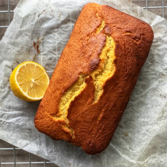 Greek Yogurt Vanilla Pound Cake - Recipe photo by The Sudden Cook
