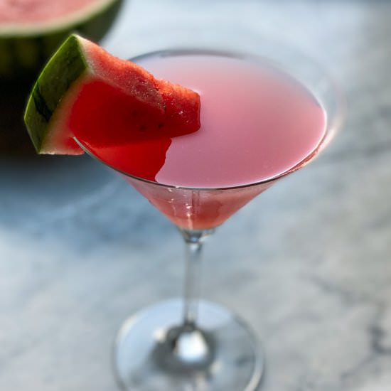 Watermelon Martini - Recipe photo by Theperksofbeingus