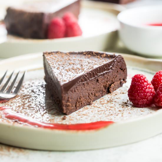 Flourless Chocolate Cake - Recipe photo by culinaryhill