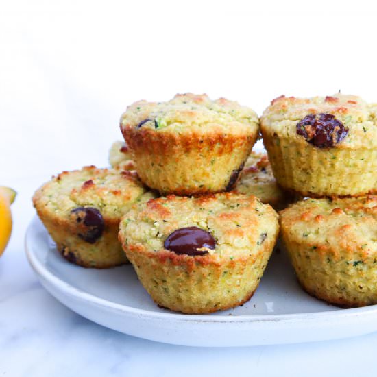 Almond Flour Zucchini Muffins - Recipe photo by StaceyLives