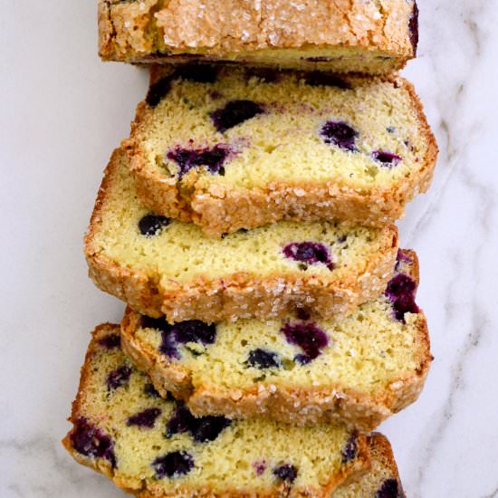 Blueberry Orange Juice Bread - Recipe photo by justataste