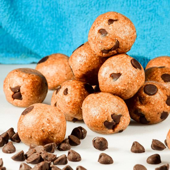 Easy Vegan Cookie Dough Bites- GF - Recipe photo by danceswithknives