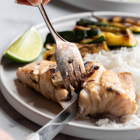 Orange Lime Grilled Grouper - Recipe photo by foodfaithfitness