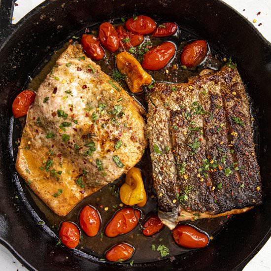 Jerk Salmon - Recipe photo by ChiliPepperMadness