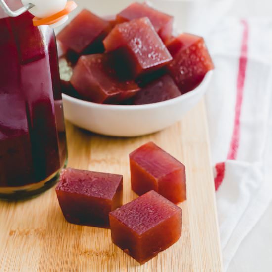 Tart Cherry Sleep Gummies - Recipe photo by Running to the Kitchen