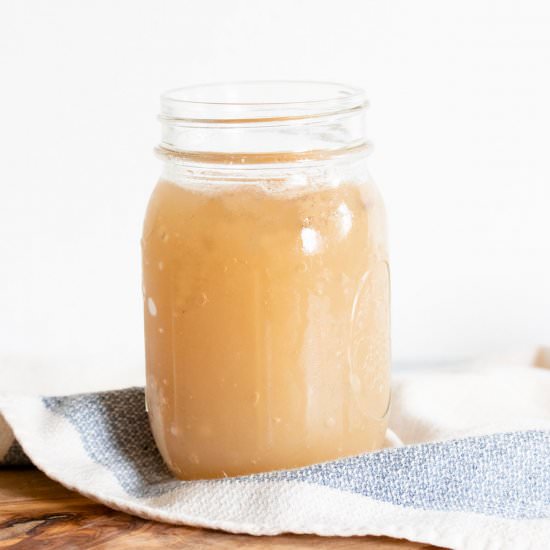 Instant Pot Pork Bone Broth - Recipe photo by theflouredcamera