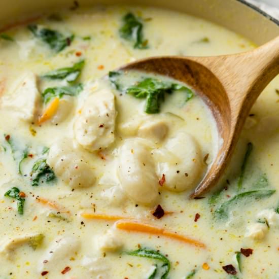 Chicken Gnocchi Soup - Recipe photo by TheCozyCook