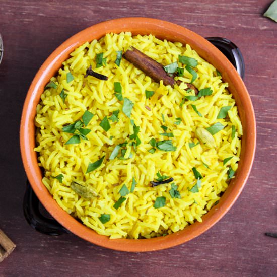 Fool-Proof Pilau Rice - Recipe photo by The Pesky Vegan