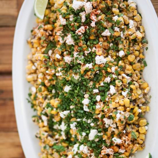 Mexican Street Corn - Recipe photo by The Mad Table