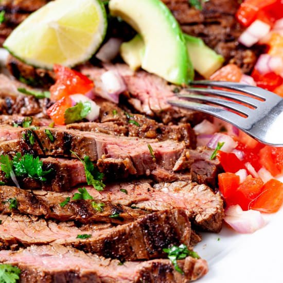 Carne Asada - Recipe photo by chewoutloud