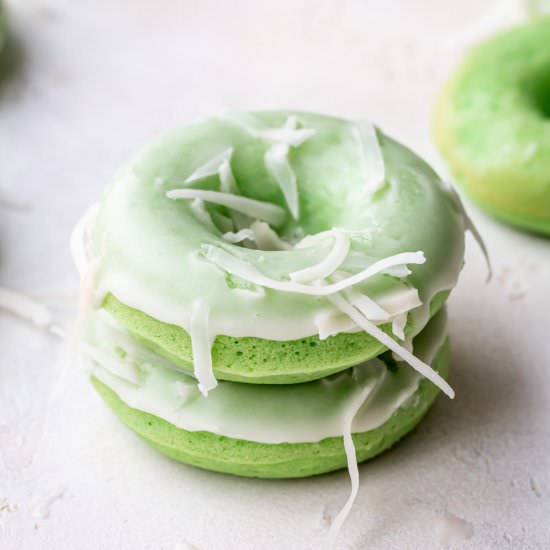 Pandan Mochi Donuts - Recipe photo by cooking_therapy