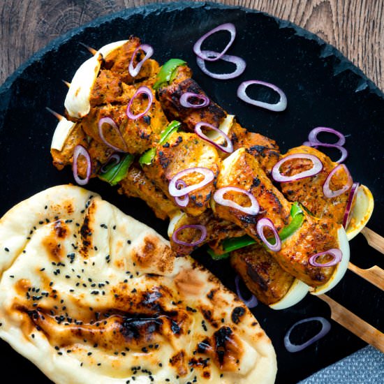Lamb Tikka Kebabs Tandoori Style - Recipe photo by Brian Jones