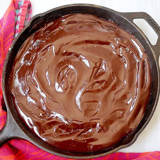 One pan skillet brownie - Recipe photo by evabakes