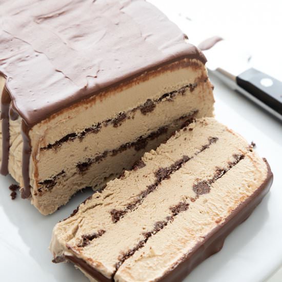 Easy Keto Ice Cream Cake - Recipe photo by fooddreamer