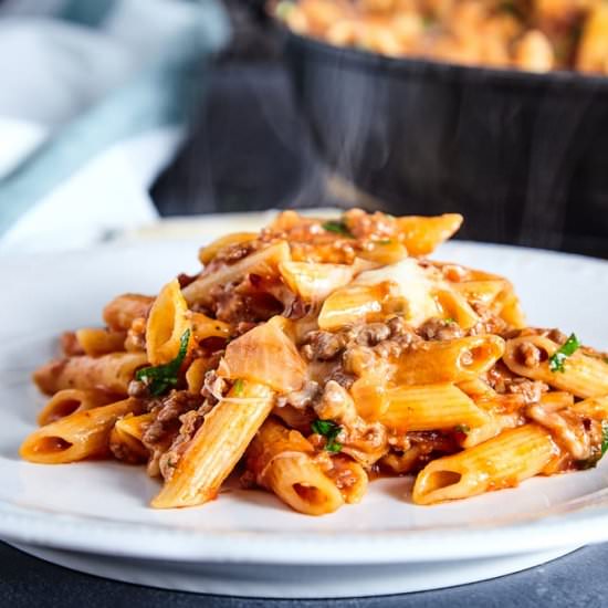 Easy Slumgullion (American Goulash) - Recipe photo by dwellbymichelle