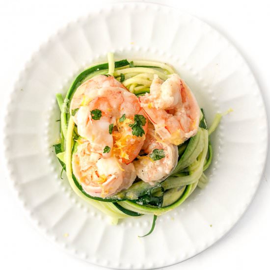 Keto Shrimp Scampi Recipe - Recipe photo by MyLifeCookbook