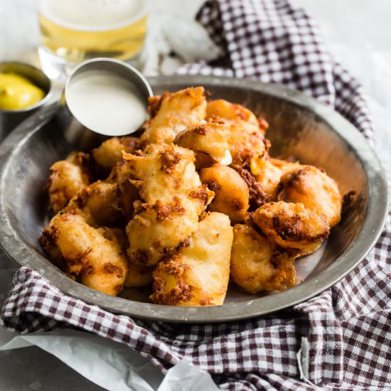 Fried Cheese Curds - Recipe photo by culinaryhill