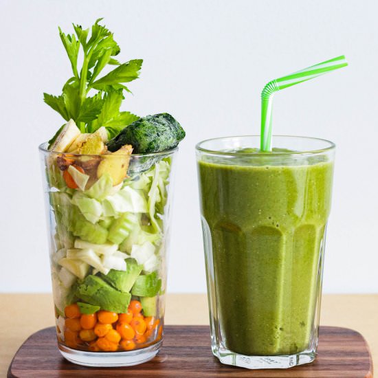 Refreshing Vegetable Green Smoothie - Recipe photo by refreshmyhealth