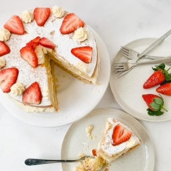 Gluten Free Victoria Sponge Cake - Recipe photo by Gluten free tranquility