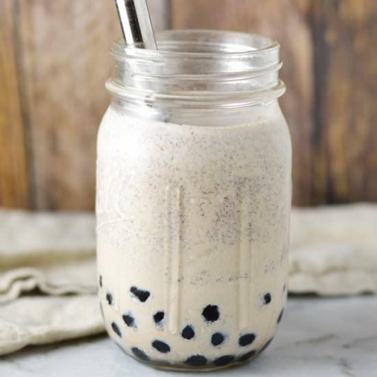 Cookies and Cream Milkshake Boba - Recipe photo by atasteofmadness