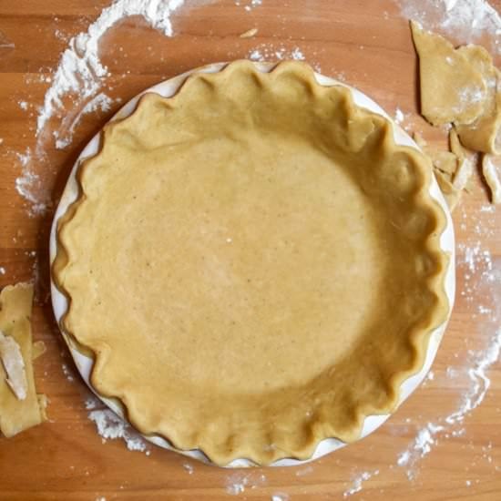 Easy All Butter Pie Crust - Recipe photo by Waitingforblancmange
