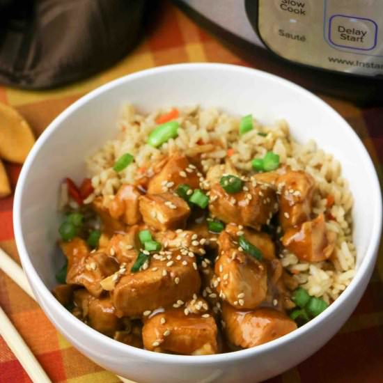 Instant Pot General Tso Chicken - Recipe photo by hawaiitravelwithkids