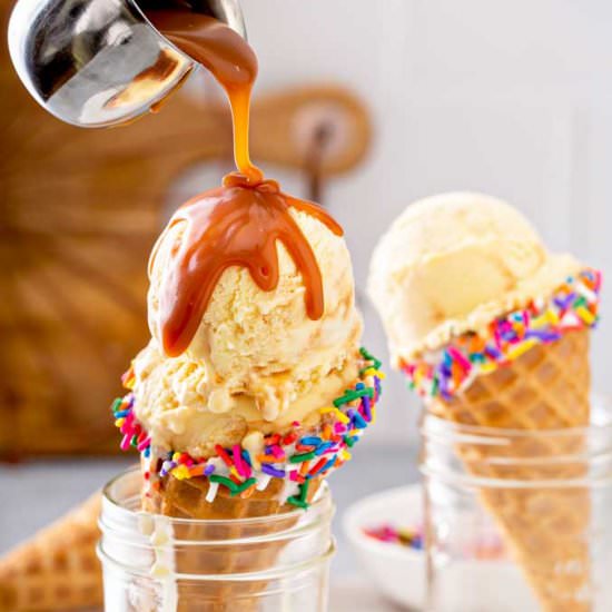 Sweet Corn Ice Cream - Recipe photo by Lemon blossoms