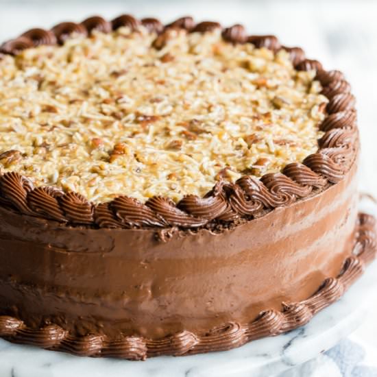 German Chocolate Cake - Recipe photo by culinaryhill