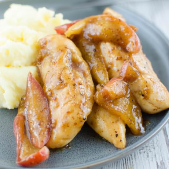 Apple Mustard Chicken Tenders - Recipe photo by fakeginger