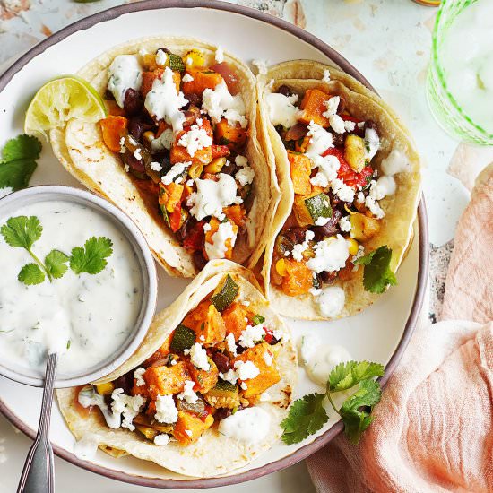 Vegetable Tacos - Recipe photo by Muy Delish