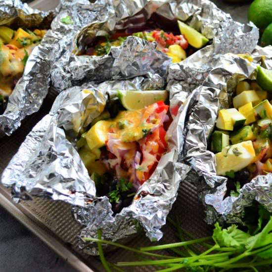 Mexican Chicken Foil Packets - Recipe photo by katiescucina