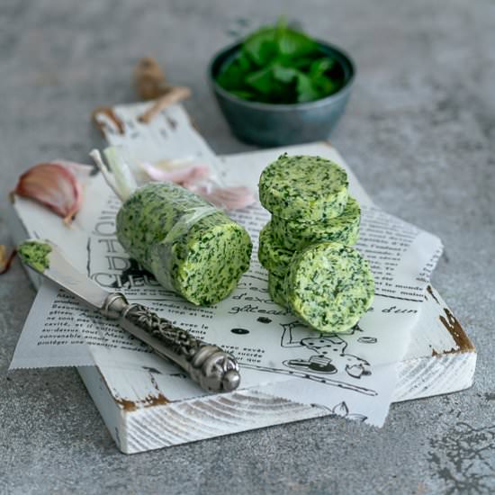 Garlic Herb Butter - Recipe photo by between2kitchens