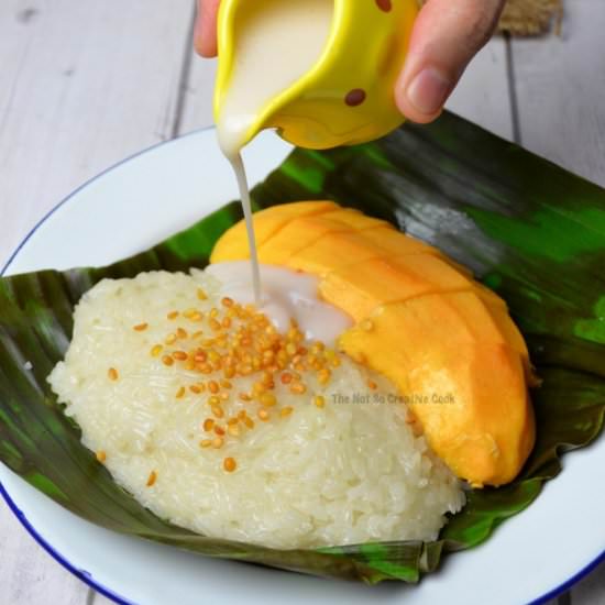 Mango Sticky Rice - Recipe photo by thenotsocreativecook
