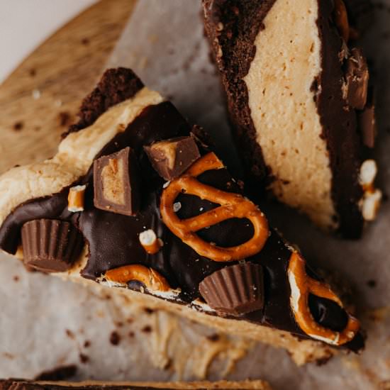 Chocolate Peanut Butter Pie - Recipe photo by alpineella
