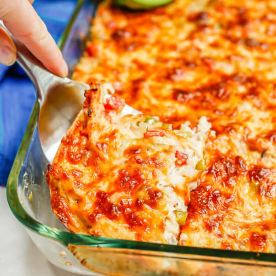 King Ranch chicken casserole - Recipe photo by Family Food on the Table