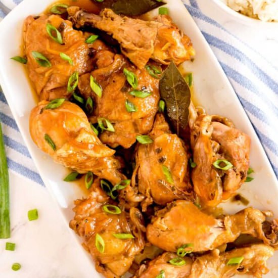 Filipino Instant Pot Chicken Adobo - Recipe photo by Lemon blossoms